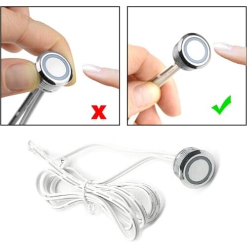 DC 12V Mini Smart Sensor Touch Detector Dimmable Switch LED Strip Light Stepless Dimmer for Closet Corridor Lamp 649A