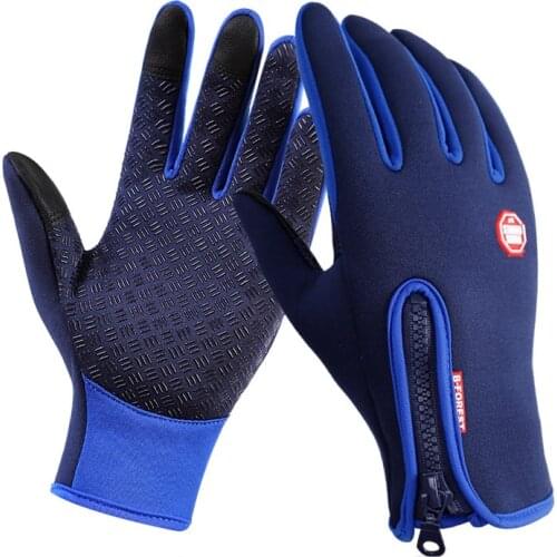 New Winter Warm Gloves Waterproof Men Ski Gloves Snowboard Gloves Motorcycle Riding Winter Touch Screen Snow Windstopper Glove