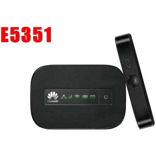 Unlock E5351 Huawei GSM EDGE GPRS 3G WCDMA Wireless WIFI LAN RJ45 Modem Router