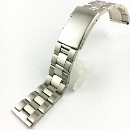 BEAFIRY 18mm 20mm 22mm 24mm Stainless Steel Watch Band Watchband Wristwatches for Samsung huami amazfit strap huawei Silver Gold