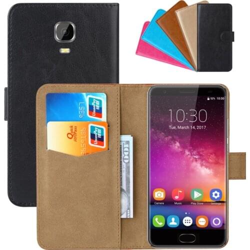 Luxury Wallet Case For Oukitel K6000 Plus PU Leather Retro Flip Cover Magnetic Fashion Cases Strap