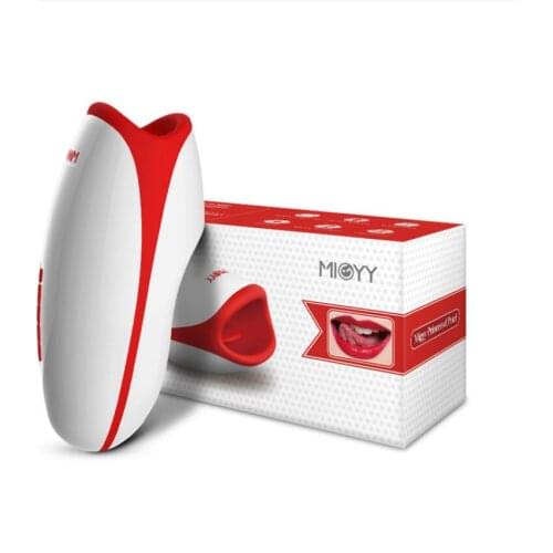 Sex Toys for Men Male Masturbator Cup Realistic Tip of Tongue and Mouth Vagina Pocket Pussy Blowjob Stroker Vibrating S0410