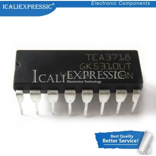 1PCS TEA3718SP TEA3718S TEA3718DP TEA3718 3718 DIP-16 In Stock