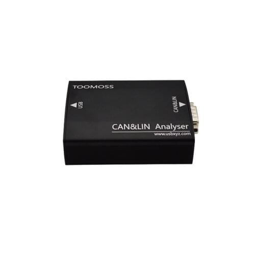 USB to dual channel CAN LIN K bus analyzer adapter data monitoring packet capture protocol analysis