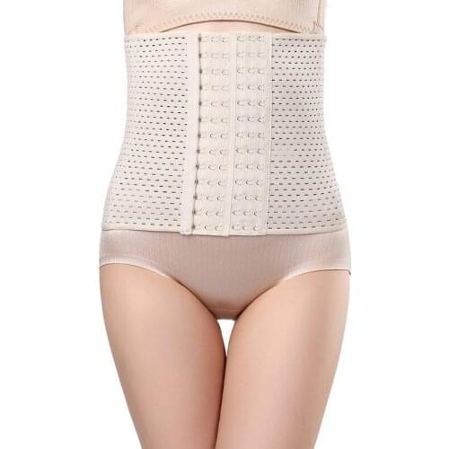 Yasemeen Waist Slimming Control Trainer Women Body Shaper Waist Cincher Plus Size Postpartum Shapers Slimming Robe Belt Shaper