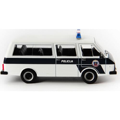 1/43 Alloy Diecast Model Collectible DeAGOSTINI RAF-22038 Polices Car Russian Raf Car Ambulance Vehicles for Fans Holiday Gifts