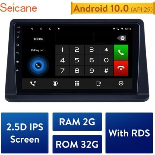 Seicane Android 10.0 2DIN Car Head Unit Radio Audio GPS Multimedia Player For 2002-2014 Mitsubishi Pajero Gen2 support Carplay