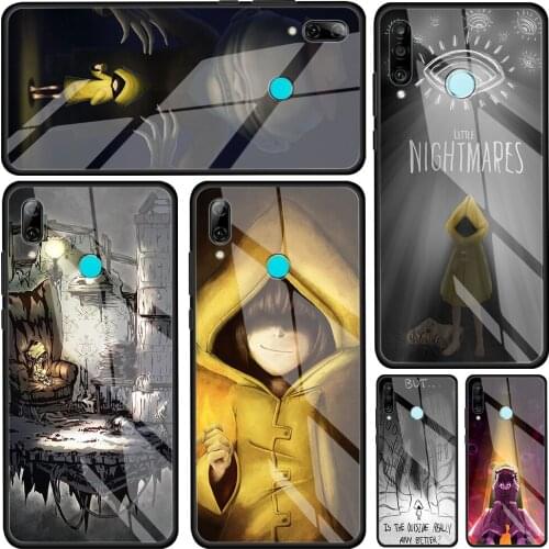 Little Nightmares Tempered Glass Phone Case for Huawei P30 P40 Pro P20 Lite P Smart Z Y7 Y9 Y6 2019 for Honor 8X 20 9X Cover