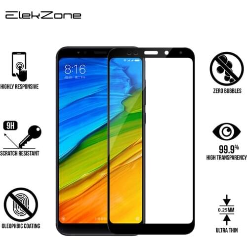 Elekzone Screen Protectors For Xiaomi Redmi 5 Plus