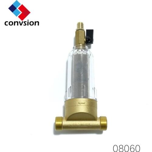 Water Pre Filter Carry Two Wipers Euro-standard Brass 30Years lifitime Purifier whole house 3/4“female thread