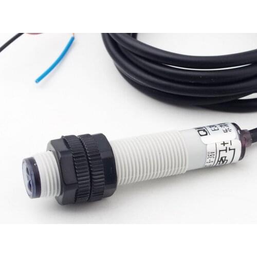 Fix 5CM 6-36V DC NPN Normally Open E3F1-DS5C4 Photoelectric Switch Infrared Proximity Sensor Diffuse Reflection Inductive ABS