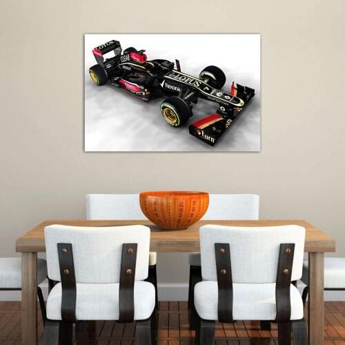 Formula1 Lotus Renault E21 Racing Car Photo Wall Art Poster Canvas Painting Art Print Wall Pictures for Living Room Decor