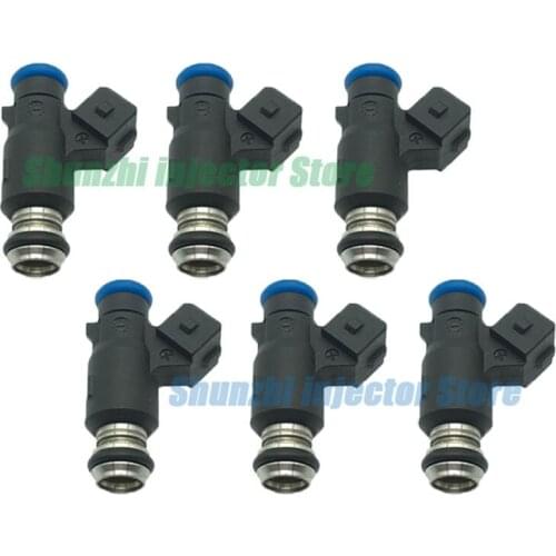 6pcs Fuel Injector Nozzle For Geely LC,Panda,Emgrand Pandino,GC2,Cross,GC2-RV,GX2,Xpandino OEM:28101891A 2810 1891 A