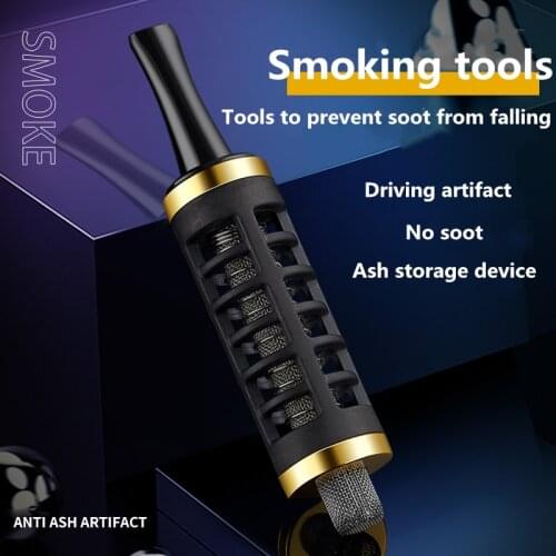 Non-drop Soot Gadget, Cigarette Holder, Smoking Filter, Driving To Prevent Soot From Falling, Environmental Protection Cigarette
