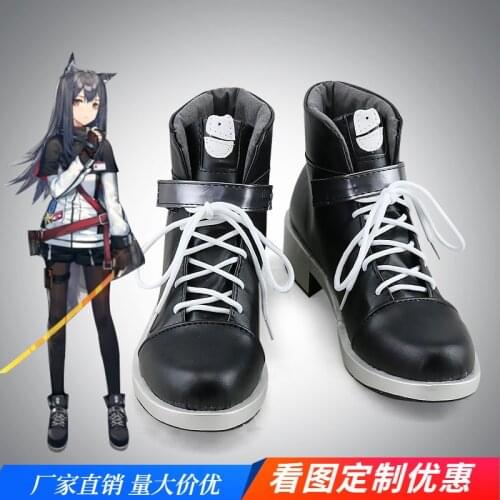 Hot Game Arknights Texas Cosplay Shoes Halloween Carnival Cosplay Costume Accessories Customer Size Made Anime Cosplay