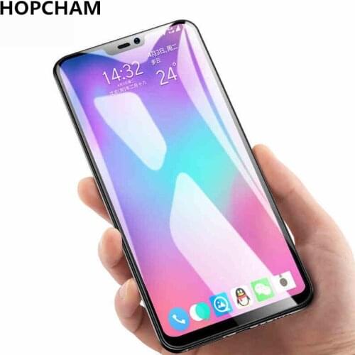HOPCHAM 2.5D Tempered Glass For Oneplus 6 Full Cover 9H Protective film Explosion-proof Screen Protector For Oneplus 6 Oneplus6