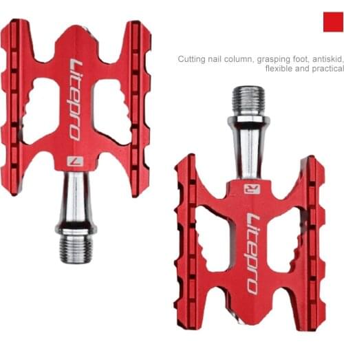 Litepro Mountain Bike K3 Aluminum Alloy Pedal Folding 412 10.8*6.2cm Bearing Ultralight 225g
