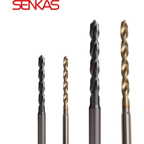 SENKAS 1.0-13mm Twist Drill Bit Set HSS Gun Drill Bit For Wood/Metal Hole Cutter Power Tools