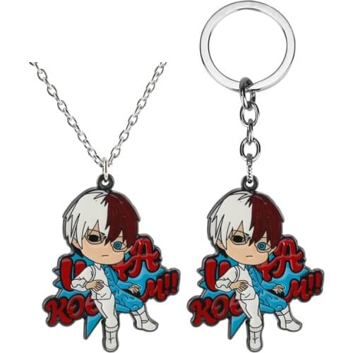 Anime My Hero Academia Necklace for Women Pendant Choker Jewellery Necklaces for Teen Girls