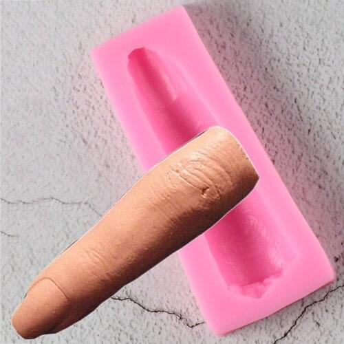 Finger For Cake Decorating Tools Chocolate Mold For The Kitchen Baking DIY fondant Silicone Mold Chocolate Gumpaste Molds
