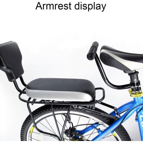 10/12/14cm Kids Safety Armrest Bike Rear Seat Comfortable Handle Bar Bicycle Saddle Chair Armrest Cycling Rear Saddle Handrail