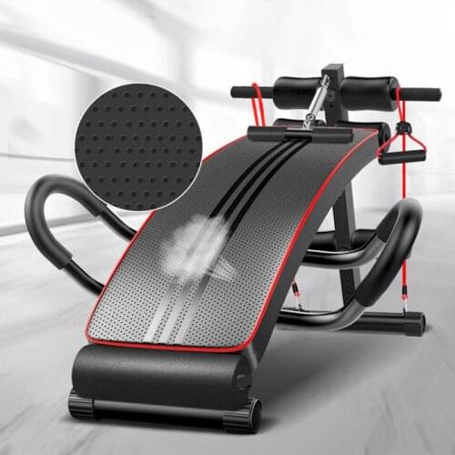 Household Sit-up Bench Fitness Workout GymExercise Training Equipment Indoor Fitness Foldable Sit Up Stool Dumbbell Bench Stool