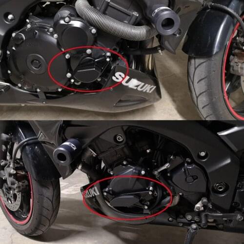 Frame Sliders Crash Protector For SUZUKI GSR 400/600 GSR400 GSR600 2006-2012 Motorcycle Accessories Falling Protection
