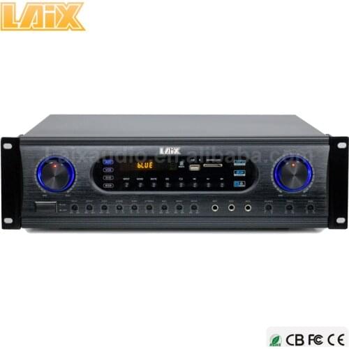 Power amplifier professional Karaoke home audio with coaxial and optical input RMS 200W *2 good quality Multimedia