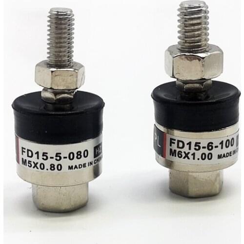 1PCS Universal joint/Gimbal joint/Cardan joint floating for Pneumatic Cylinder M5X0.8 M6X1