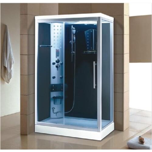 1200X900X2150mm Luxury Steam Shower Cabin Bathroom Shower Enclosure Multi-Functional Wet Sauna Room YS573