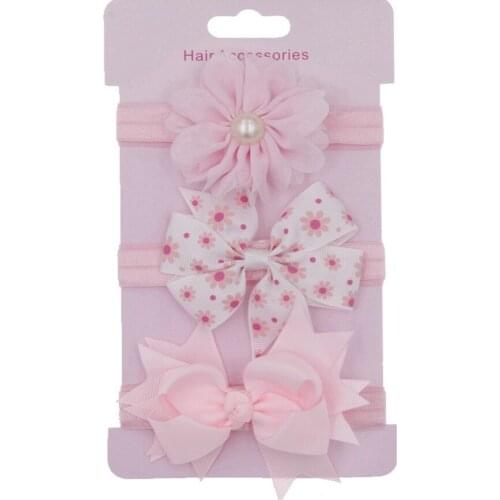 3PC/Set Sweet Butterfly Flower Headband For Baby Cute Childrens series Bow knot Hair Bands Hair Accessories HeadWear