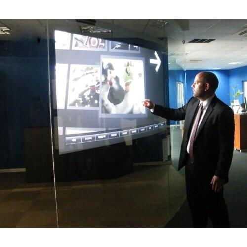 46 inch driver free clear touch foil interactive touch foil truly 6 points usb touch film for glass