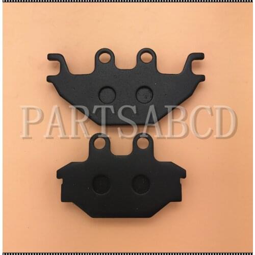 Black Dinli ATV quad brake pads Motorcycle brake pads for KAWASAKI ALFER APACHE CAGICA DERI DINLI EXPLORER