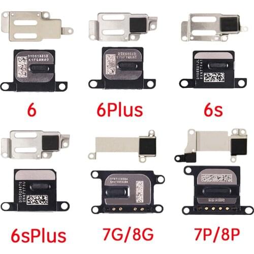 Earpiece Ear Piece Sound Speaker With Earspeaker Metal Bracket Replacement Parts For iPhone 6 6Plus 6s 6sPlus 7 7Plus 8 Plus