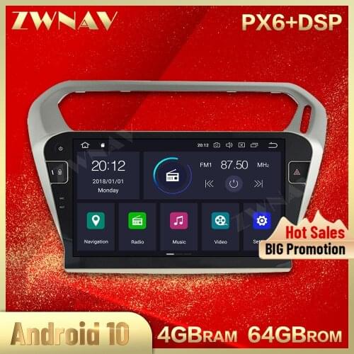 For 2014 2015 2016 2017 2018 PEUGEOT 301 For Citroen Elysee Android Screen Stereo Multimedia Player Audio Radio Stereo Head Unit