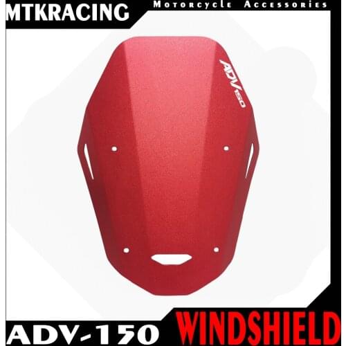 For ADV 150 adv150 2019 2020 Motorcycle Accessories Aluminum alloy Screen Windshield Fairing Windscreen