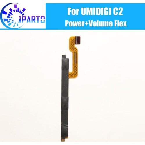 UMIDIGI C2 Side Button Flex Cable 100% Original Power + Volume button Flex Cable repair parts for UMIDIGI C2