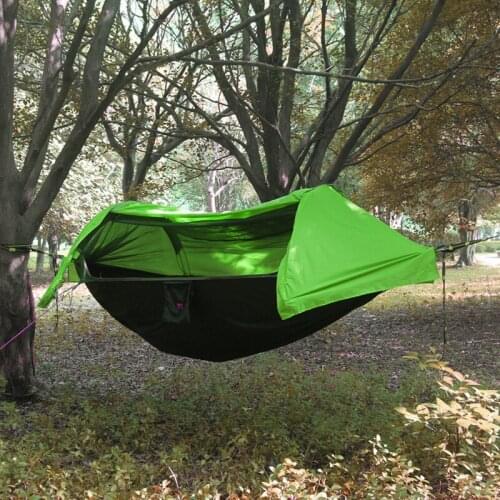 New Multi-functional insect net waterproof windproof ultralight parachute hammock aerial tent Portable Outdoor Camping 270x140cm