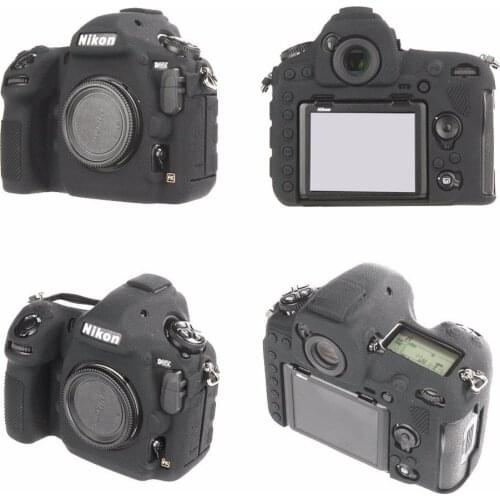 Soft Silicone Rubber Camera Protective Body Cover Case Skin For Nikon D850 D5 4D 4S D7500 D800 D810 leather Camera Bag Lens bag