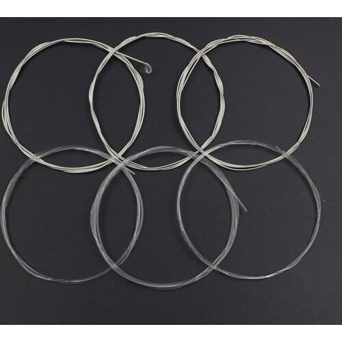 Classical Guitar String Set Transparent Nylon Strings Set for Musical Lovers
