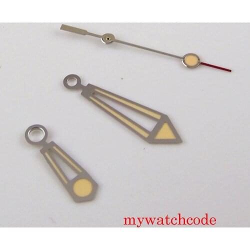 Fit NH35 NH36 7S26 Automatic Movement Stainless Steel Watch Hands Wristwatch Replacement