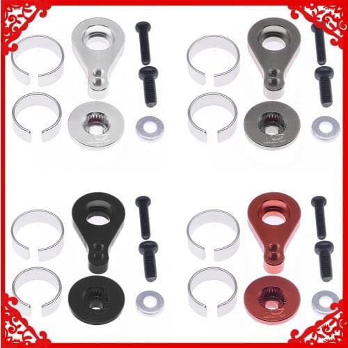 Alloy buffer type servo arm/servo protector for rc hobby model car MN RC 1-12 crawler part