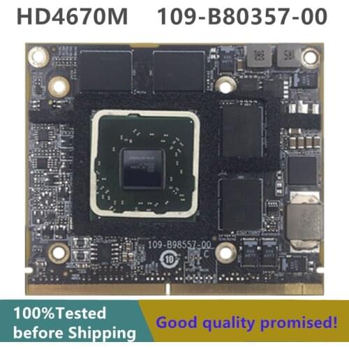 Tested HD4670 HD4670M Suitable for iMac 21" A1311 27" A1312 256MB Video Graphics Processing Card 109-B80357-00 HD 2009 2010