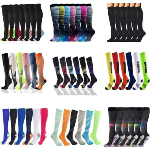 Dropshipping Compression Socks Varicose Veins Socks Men Women Outdoor Sports Hiking Best Graduated Compression Socks