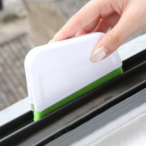 Window Groove Cleaning Brush Bathroom Kitchen Floor Gap Cleaner Nook Cranny Window Clean Brush Household Cleaning Tool
