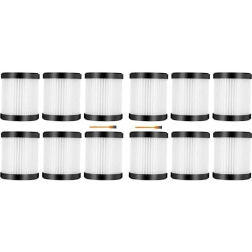 1 Set HEPA Replacement Vacuum Filters Compatible For MOOSOO XL-618A And Geemo G201 Cordless Vacuum +Cleaning Brush