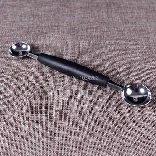 Stalinless Steel Kitchenware Double End Kitchen Cooking Tools Accessories Melon Ball Fruit Spoon Ice Cream Dessert Sorbet