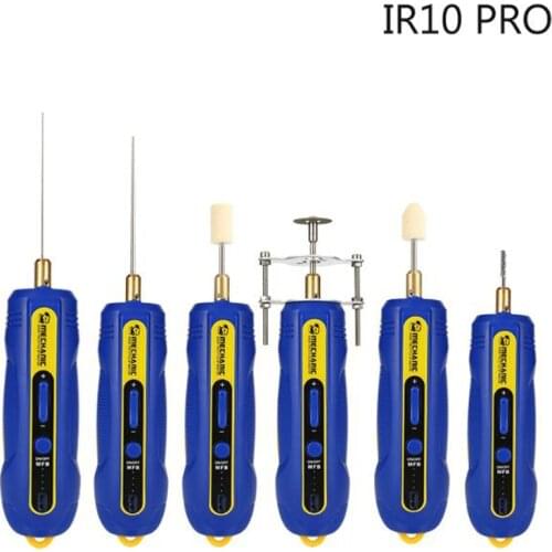 Mechanic IR10 IR10 PRO 6in1 OCA Gel Remover Mobile Phone LCD Screen Degumming Speed Regulation Small Electric Drill Glue Remove