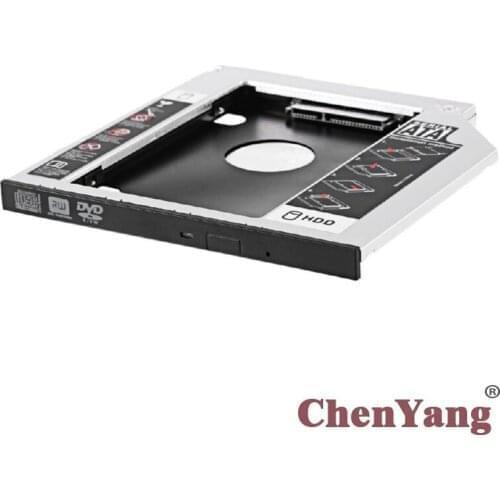 CYDZ HDD HD SATA 22pin Hard Disk Drive Caddy Case for 12.7mm Universal Laptop CD / DVD-ROM Optical Bay