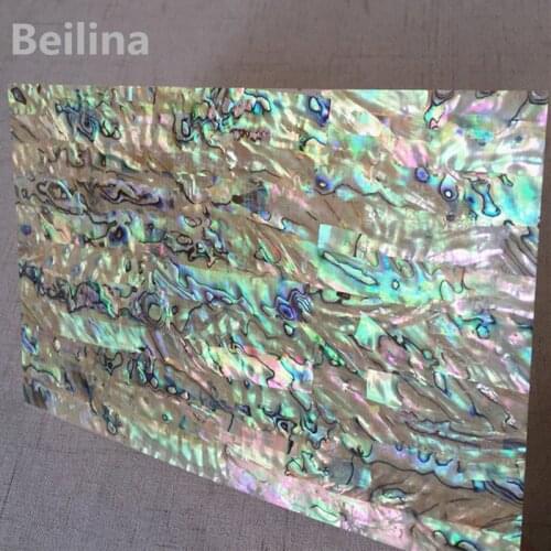A grade New Zealand paua abalone shell laminate sheet for decoration materials and wood inlay shell size240/140mm
